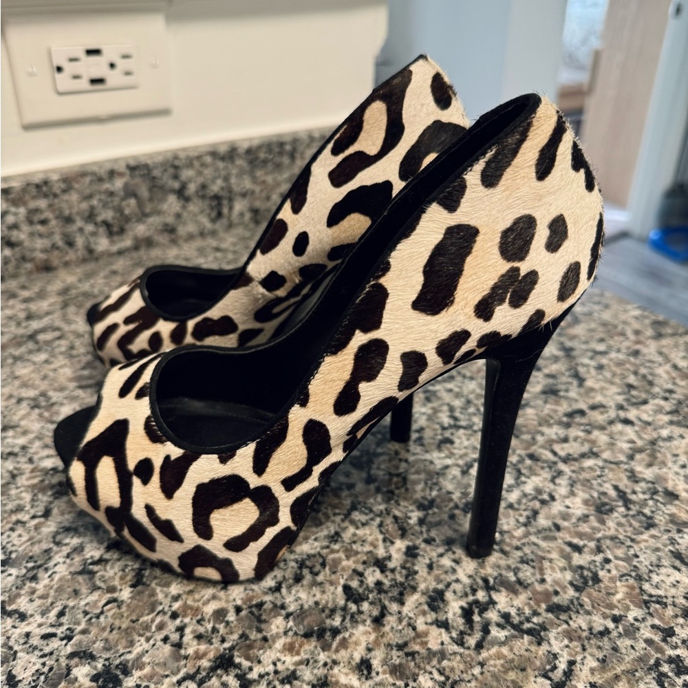 Aldo Leopard Print Platform Heel - Picture 6 of 7